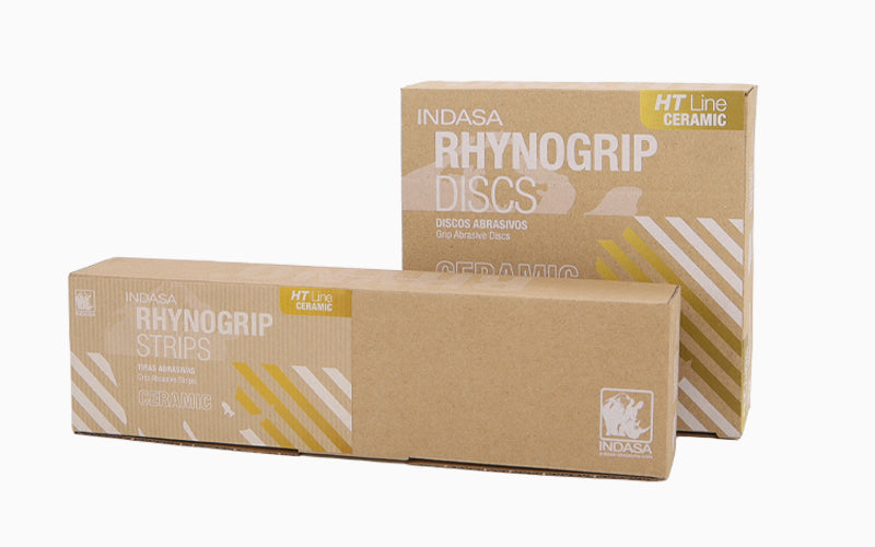 Buy Indasa Rhynogrip HT Line Ceramic Sanding Discs – 6" Multi-Hole, High-Performance Ceramic Abrasive