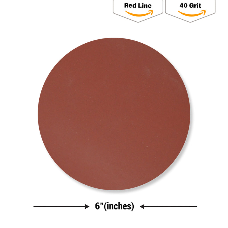Buy Indasa 6" Rhynogrip RedLine Solid Sanding Discs (620 Series)