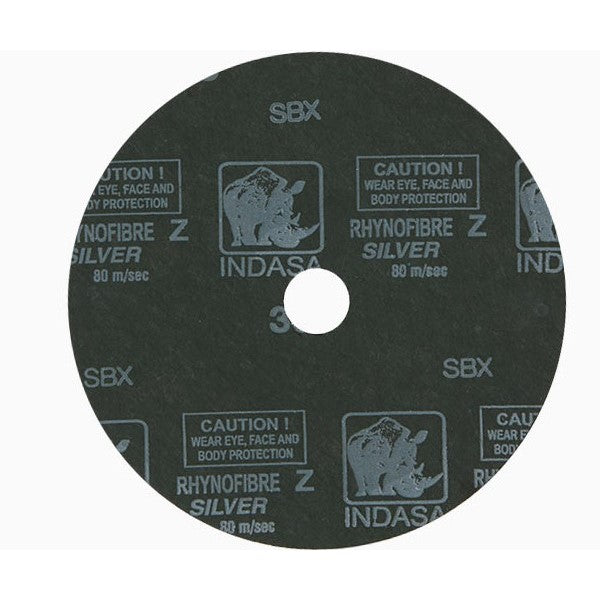 Buy Indasa 5" Rhynofibre "Z" Silver Resin Fiber Grinding Discs, 1200 Series
