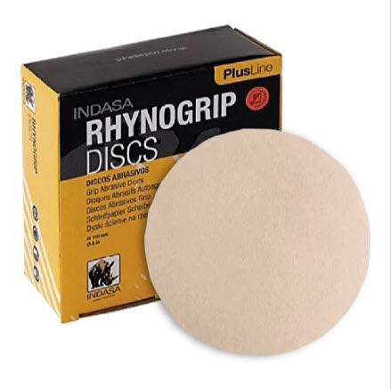 Buy Indasa Rhynogrip PlusLine 5" Solid Sanding Discs, 1052 Series