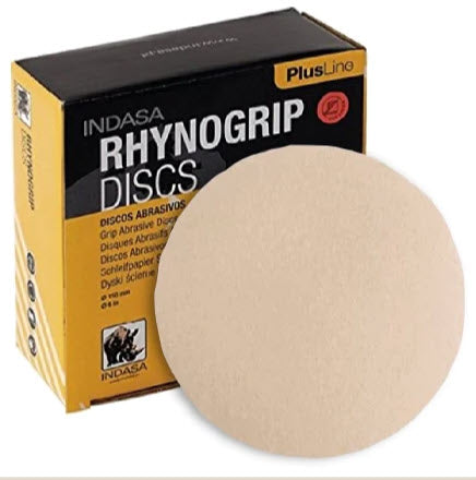 Buy Indasa 6" Rhynogrip Plusline Solid Sanding Discs, 1061 Series