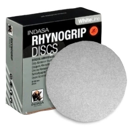 Buy Indasa 6" Rhynogrip White Line Solid Sanding Discs, 61 Series