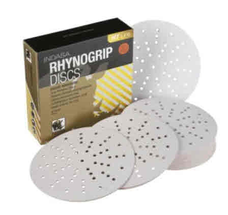 Buy Indasa Rhynogrip 6" HT Line "ULTRAVENT" Multi-Hole Sanding Discs, 8660 Series