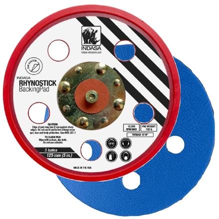 Buy Indasa Rhynostick 5" 5-Hole PSA Backup Pad, 6001-5H