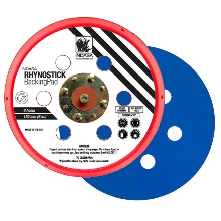 Buy Indasa Rhynostick 6" 6-Hole PSA Backup Pad, #6003-6H