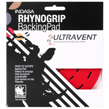 Buy Indasa Rhynogrip 6" Ultravent Multi-Hole Grip Low Profile Backup Pad, 599495