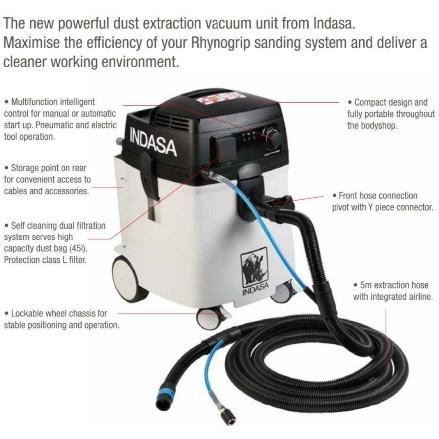 Buy Indasa Mobile Dust Extraction System,LPE45 (E-Series) (592526)