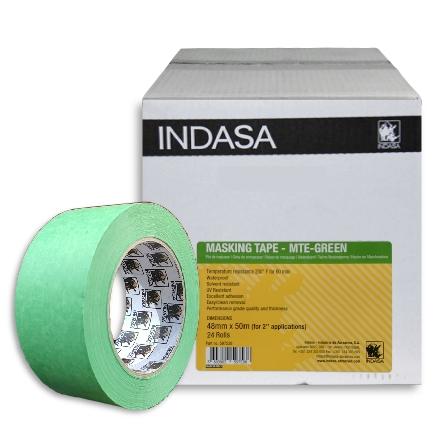 Buy Indasa MTE Premium Green Masking Tape, 48mm (~2"), 597538