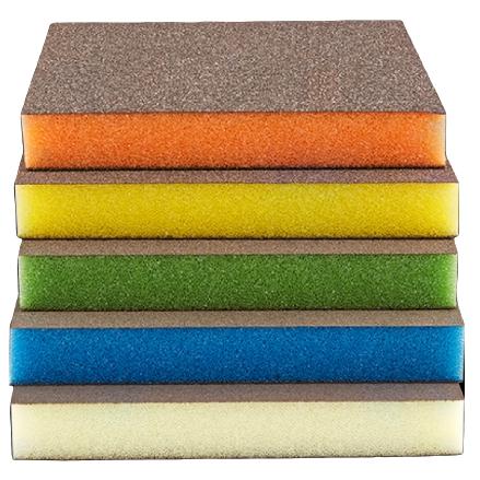 Buy Indasa Rhyno Sponge Double Sided Hand Sanding Pads, Fine (220-400 Grit)