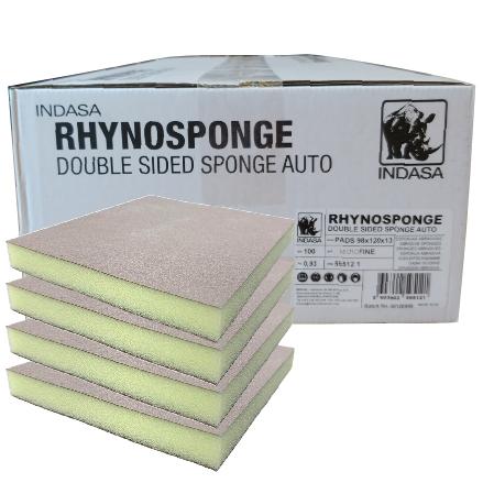 Buy Indasa Rhyno Sponge Double Sided Hand Sanding Pads, Micro Fine (1000-1500 Grit)