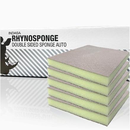 Buy Indasa Rhyno Sponge Double Sided Hand Sanding Pads, Micro Fine
