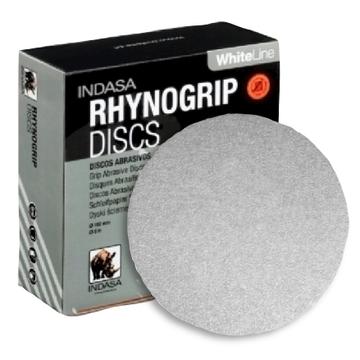 Buy Indasa 5" Rhynogrip Whiteline Solid Sanding Discs (Hook & Loop), 52 Series