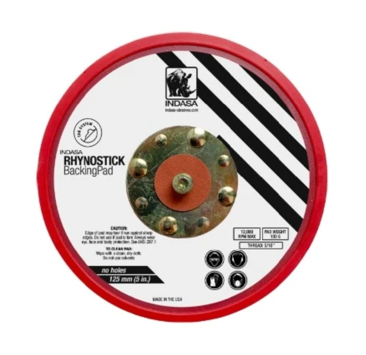 Buy Indasa 5" Non-Vacuum DA Sander, 3/32" Orbit, 5-32DASAND